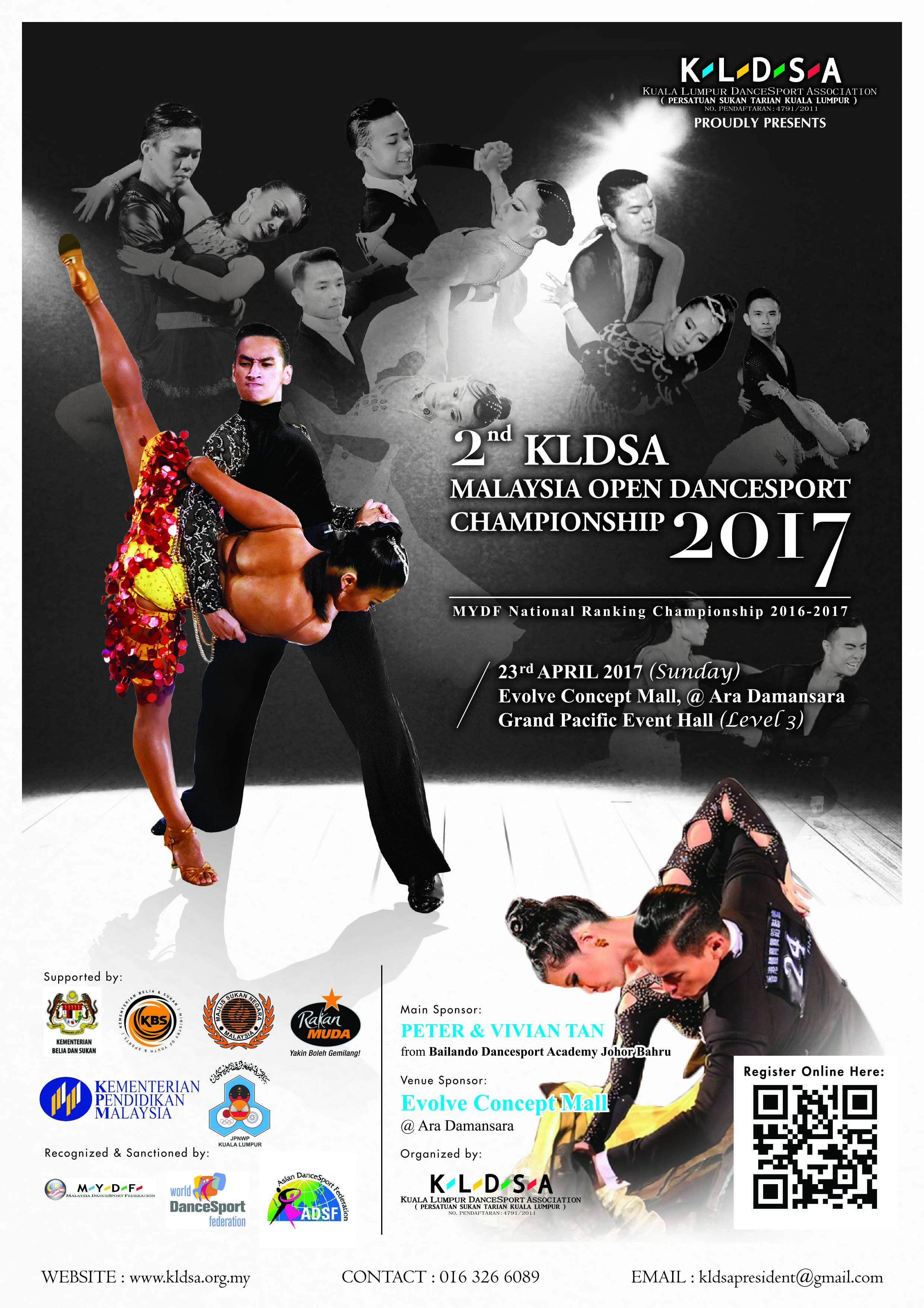 SINGAPORE DANCESPORT FEDERATION Calendar Of Events